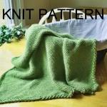 Knit Pattern - Baby Blanket ..